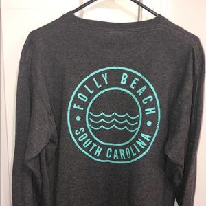 Folly Beach long sleeve t-shirt